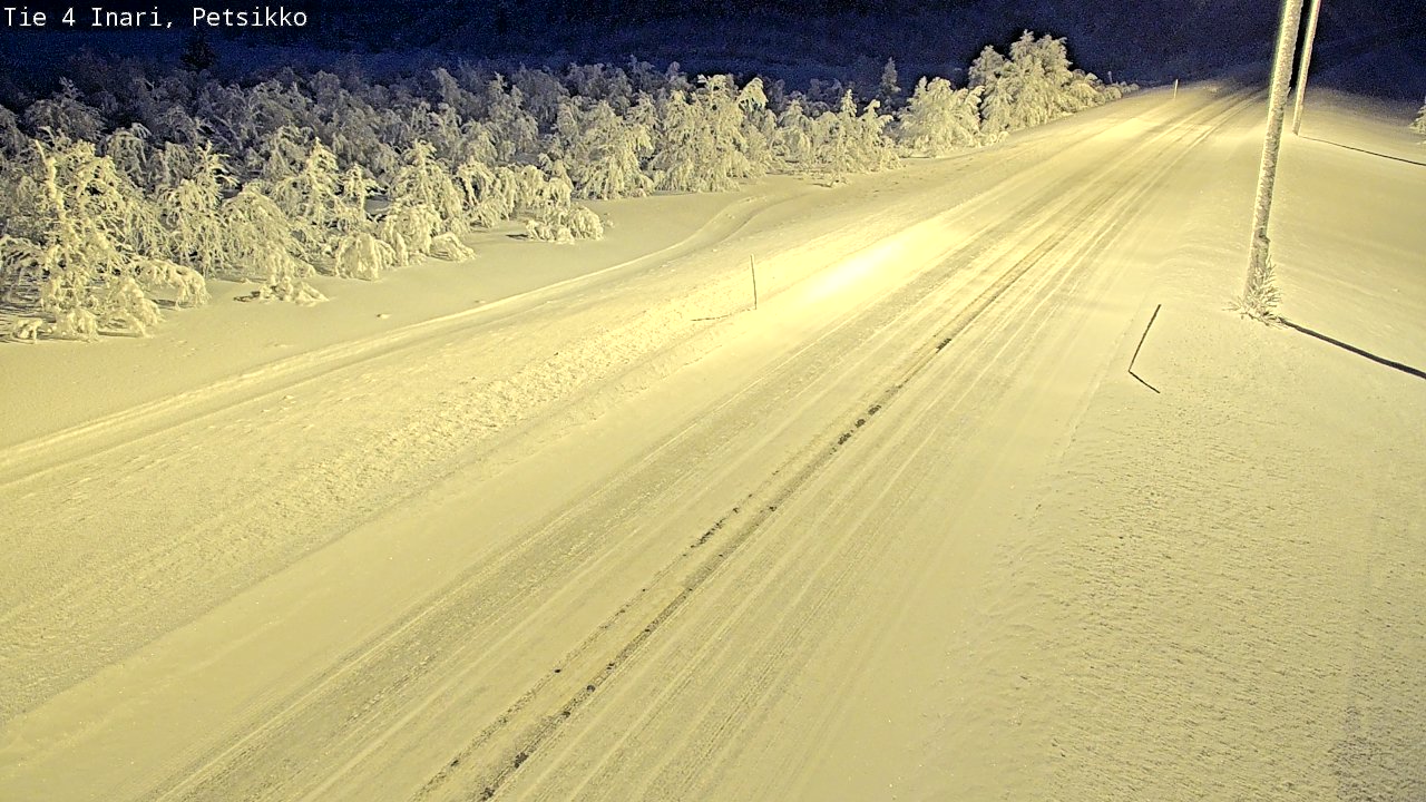 Kelikamerat Kuva Tie 4 Inari, Petsikko, Inari, Lappi