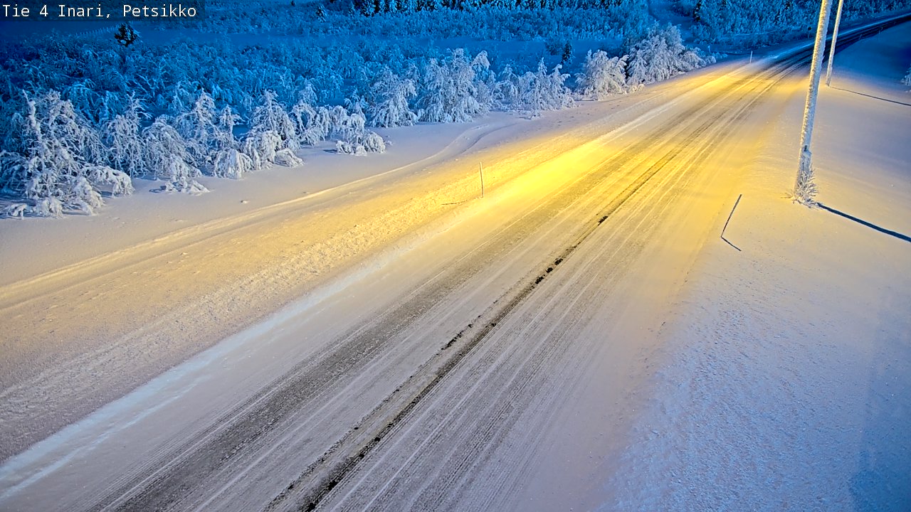Kelikamerat Kuva Tie 4 Inari, Petsikko, Inari, Lappi