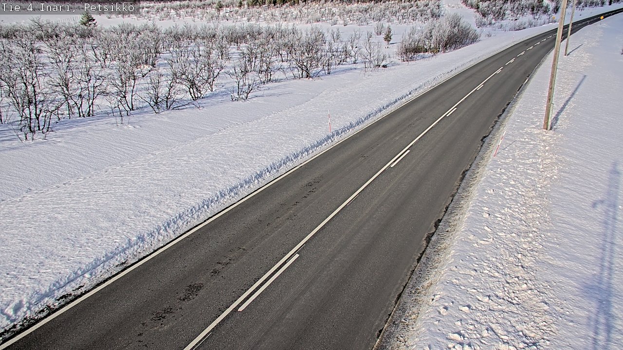 Kelikamerat Kuva Tie 4 Inari, Petsikko, Inari, Lappi