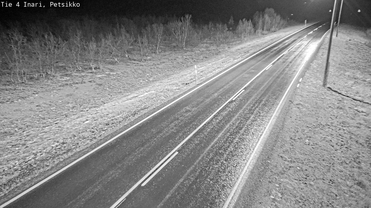 Kelikamerat Kuva Tie 4 Inari, Petsikko, Inari, Lappi