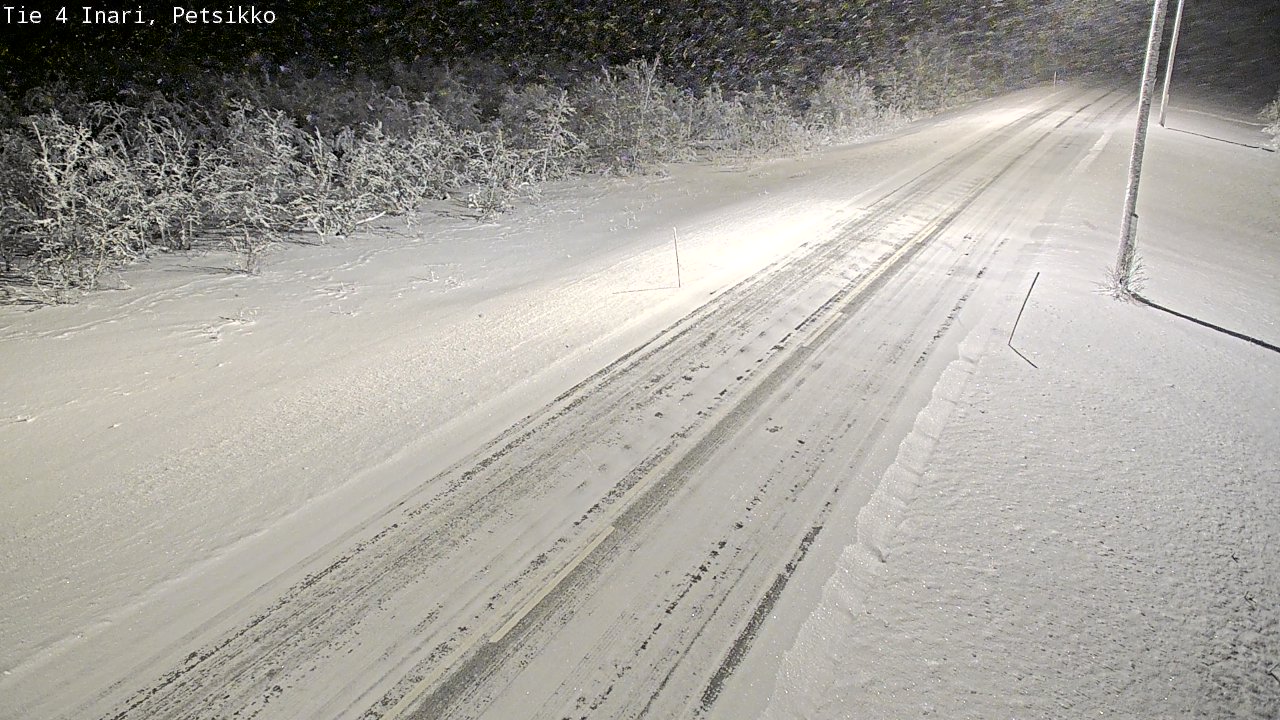 Kelikamerat Kuva Tie 4 Inari, Petsikko, Inari, Lappi