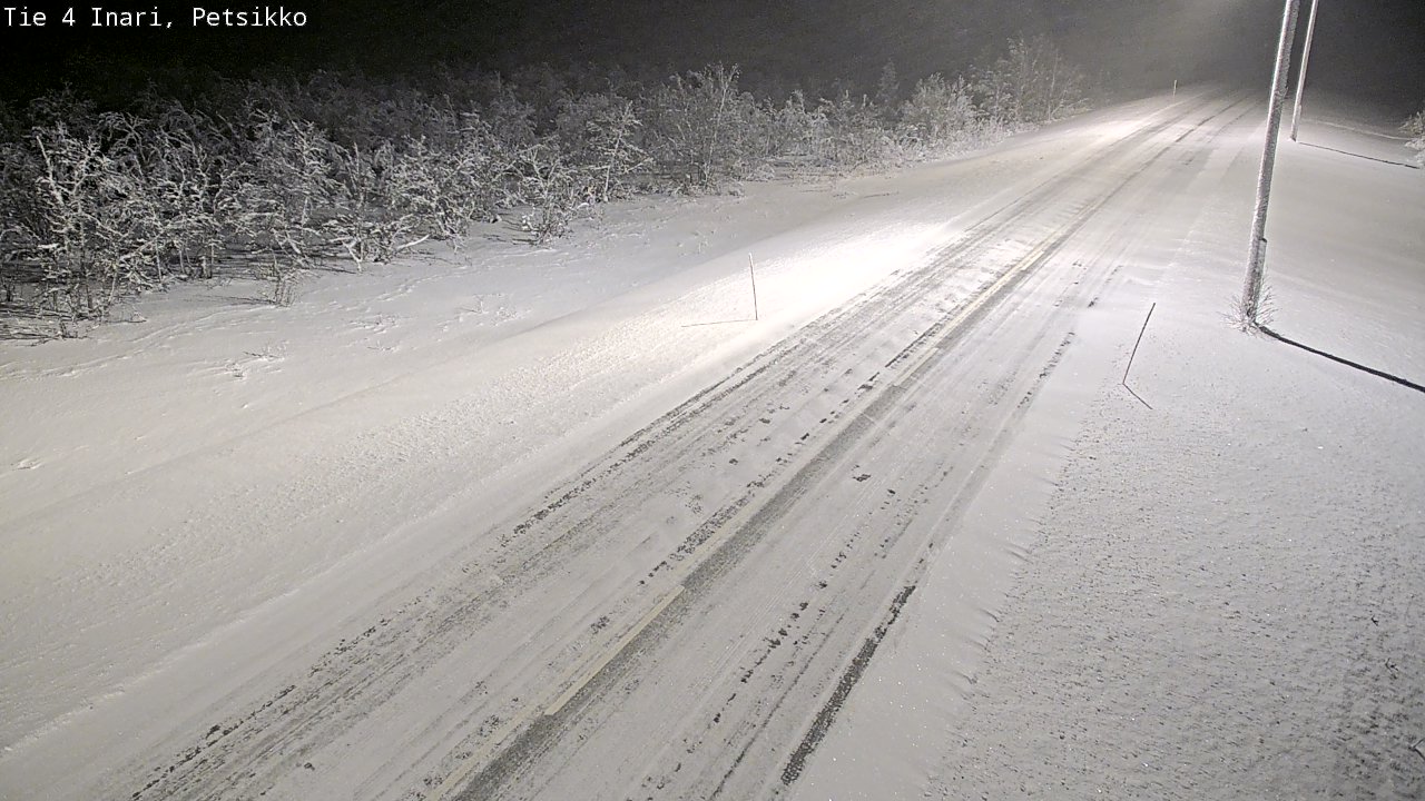 Kelikamerat Kuva Tie 4 Inari, Petsikko, Inari, Lappi