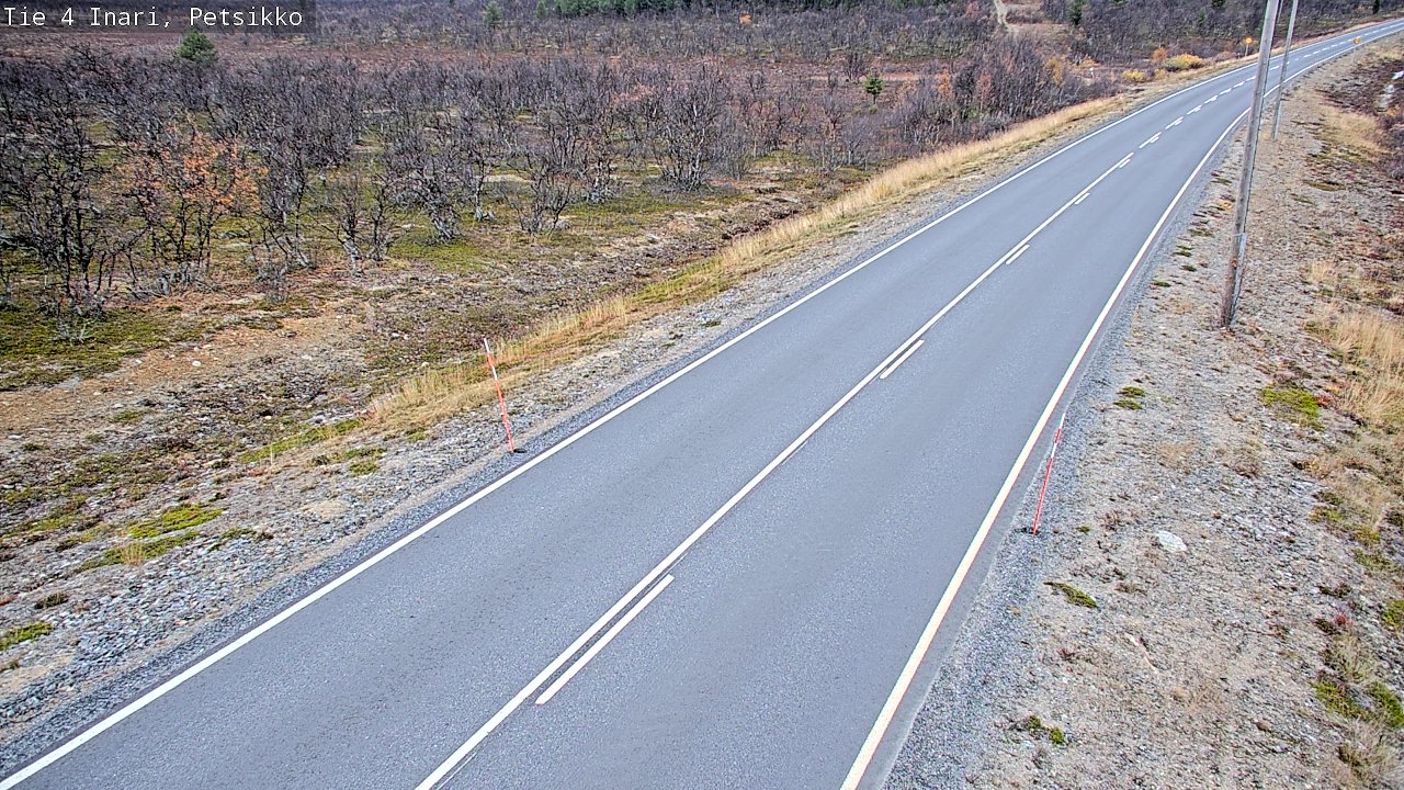 Kelikamerat Kuva Tie 4 Inari, Petsikko, Inari, Lappi