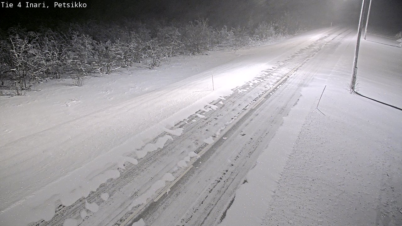 Kelikamerat Kuva Tie 4 Inari, Petsikko, Inari, Lappi
