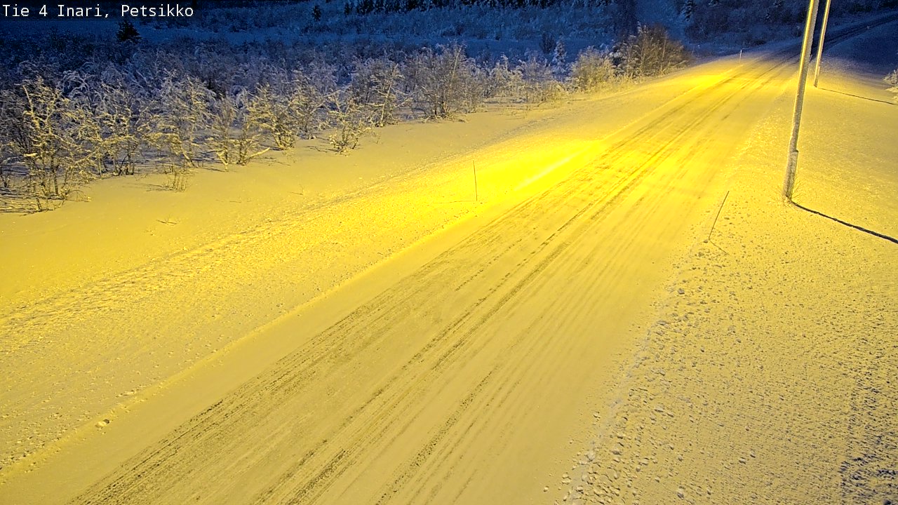 Weather Camera Image Road 4 Inari, Petsikko, Inari, Lappi