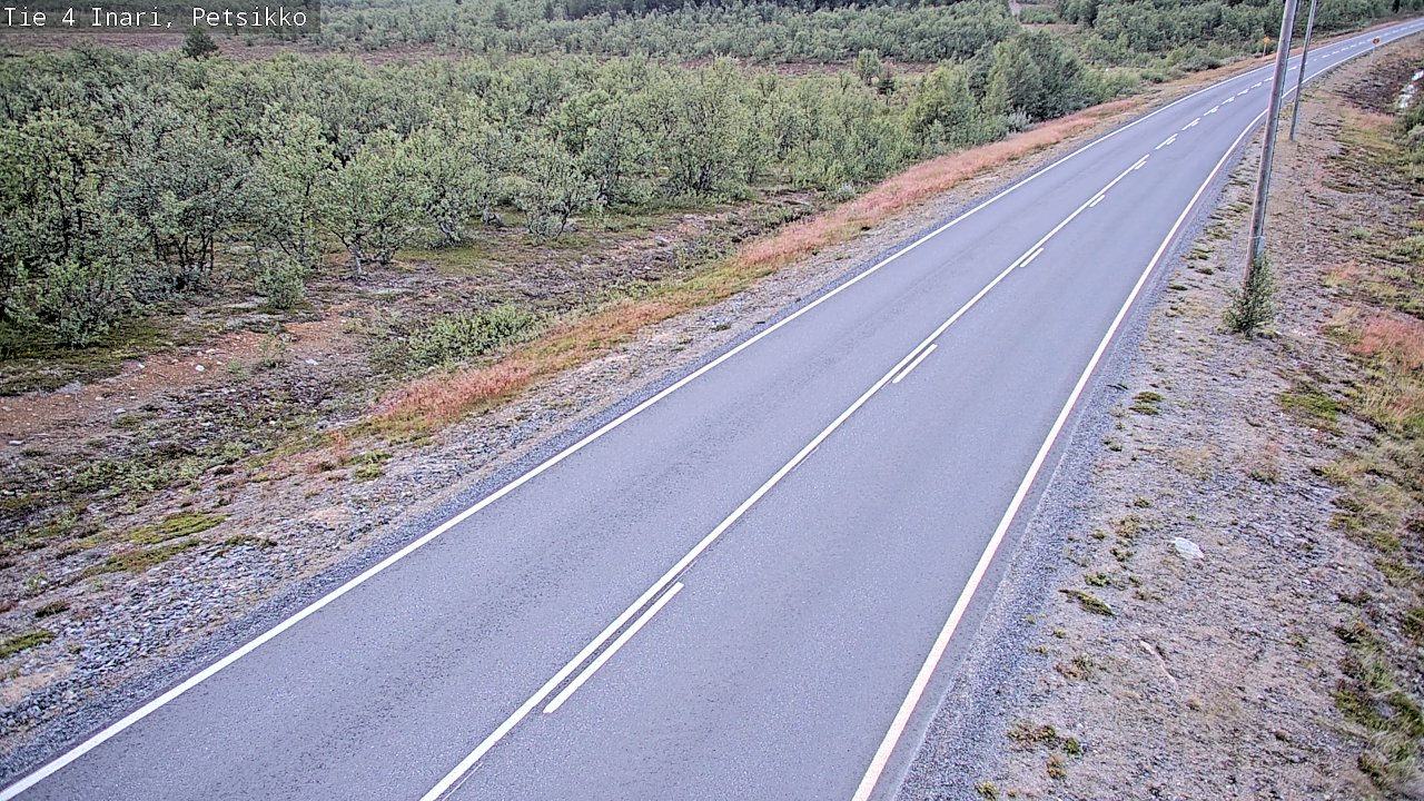Kelikamerat Kuva Tie 4 Inari, Petsikko, Inari, Lappi