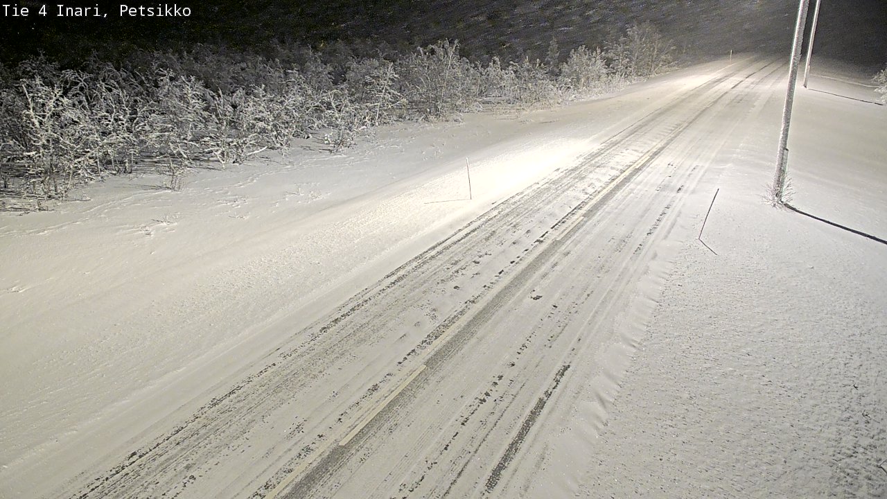 Kelikamerat Kuva Tie 4 Inari, Petsikko, Inari, Lappi