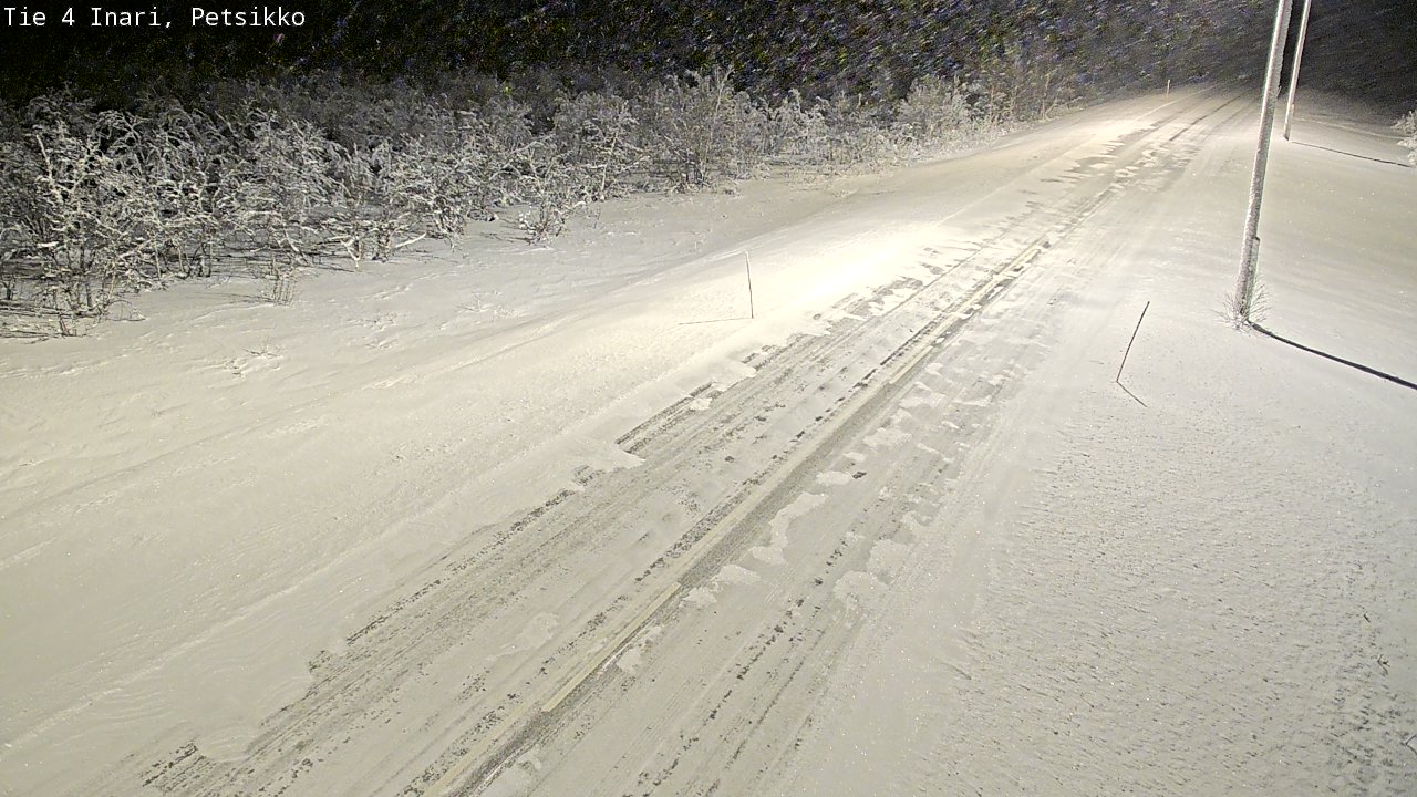 Kelikamerat Kuva Tie 4 Inari, Petsikko, Inari, Lappi