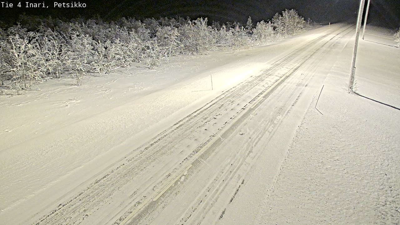Kelikamerat Kuva Tie 4 Inari, Petsikko, Inari, Lappi