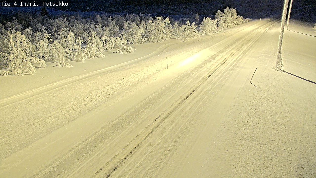 Kelikamerat Kuva Tie 4 Inari, Petsikko, Inari, Lappi