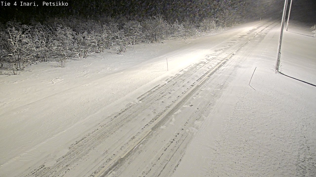 Kelikamerat Kuva Tie 4 Inari, Petsikko, Inari, Lappi