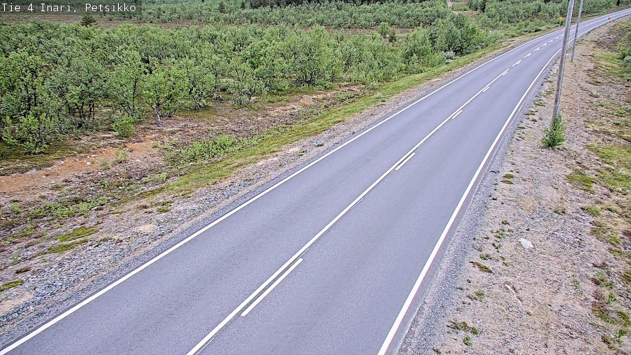 Kelikamerat Kuva Tie 4 Inari, Petsikko, Inari, Lappi