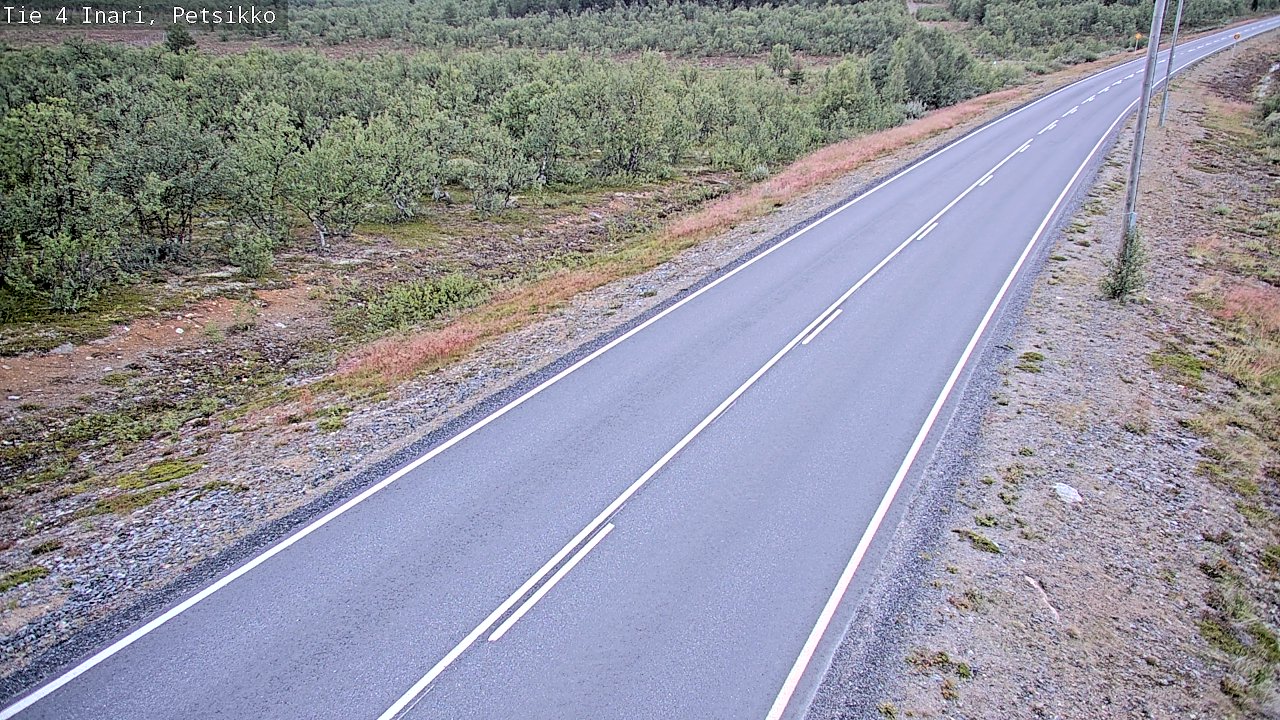 Kelikamerat Kuva Tie 4 Inari, Petsikko, Inari, Lappi