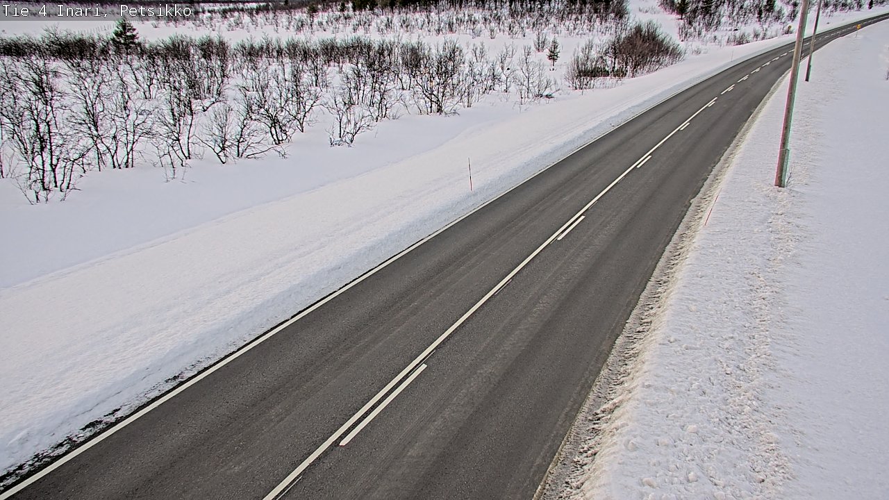 Kelikamerat Kuva Tie 4 Inari, Petsikko, Inari, Lappi