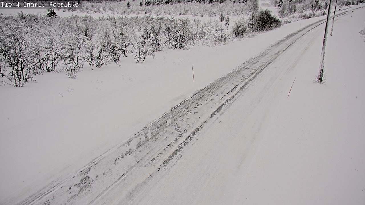 Kelikamerat Kuva Tie 4 Inari, Petsikko, Inari, Lappi