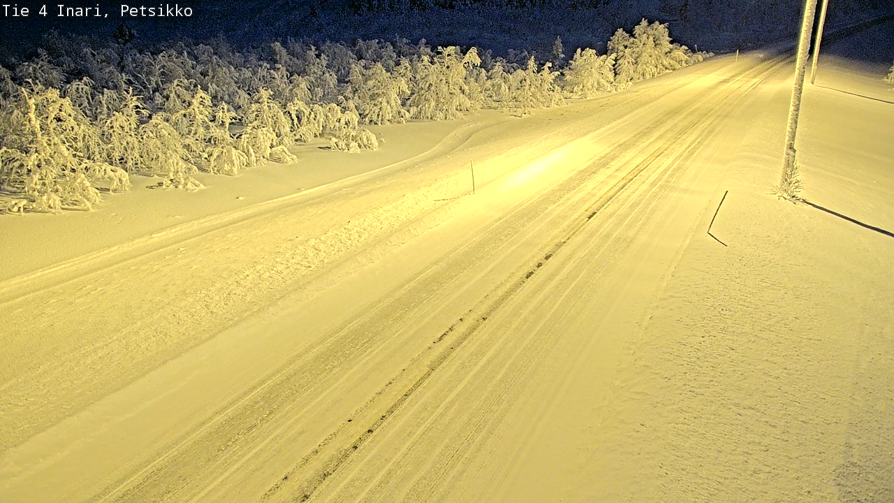 Kelikamerat Kuva Tie 4 Inari, Petsikko, Inari, Lappi