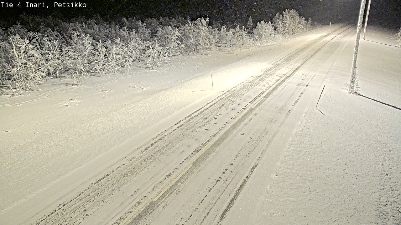 Kelikamerat Kuva Tie 4 Inari, Petsikko, Inari, Lappi