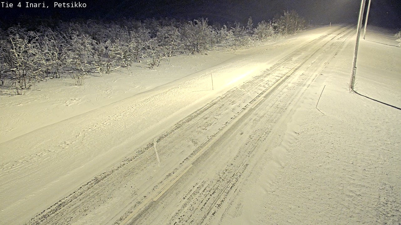 Weather Camera Image Väg 4 Enare, Petsikko, Inari, Lappi