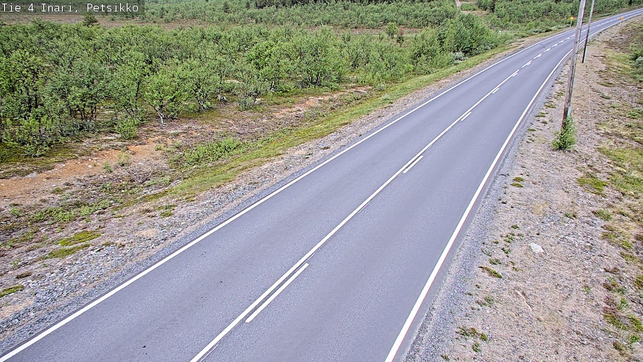 Kelikamerat Kuva Tie 4 Inari, Petsikko, Inari, Lappi