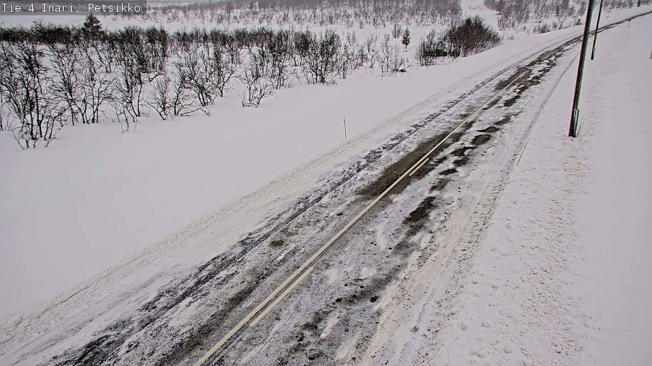 Kelikamerat Kuva Tie 4 Inari, Petsikko, Inari, Lappi