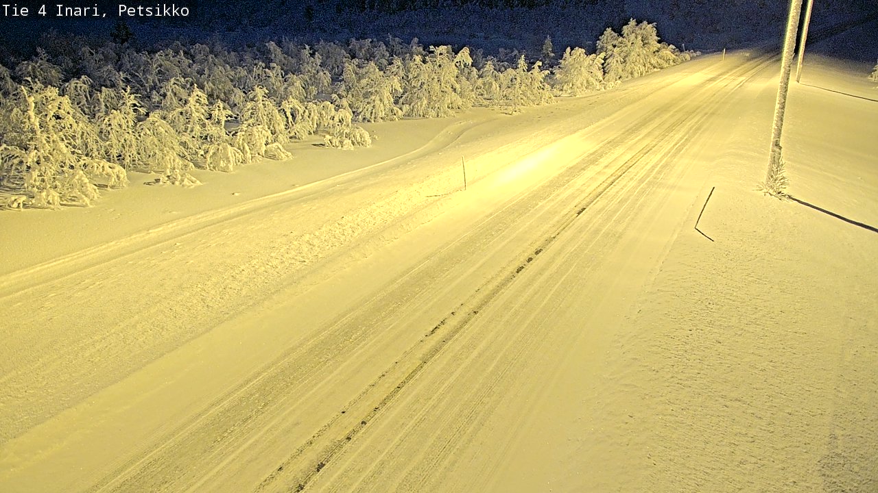 Kelikamerat Kuva Tie 4 Inari, Petsikko, Inari, Lappi