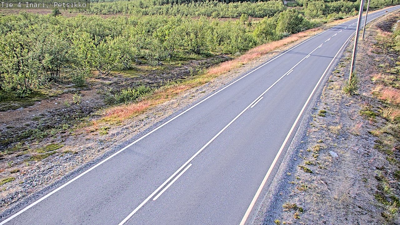 Kelikamerat Kuva Tie 4 Inari, Petsikko, Inari, Lappi