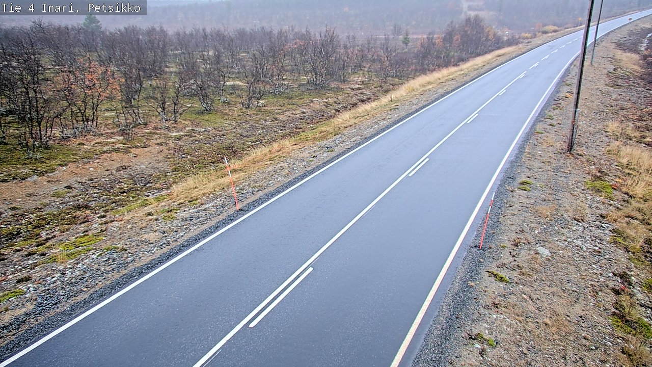 Kelikamerat Kuva Tie 4 Inari, Petsikko, Inari, Lappi