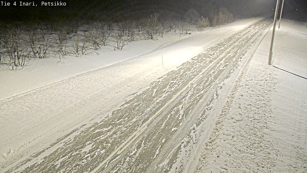 Kelikamerat Kuva Tie 4 Inari, Petsikko, Inari, Lappi