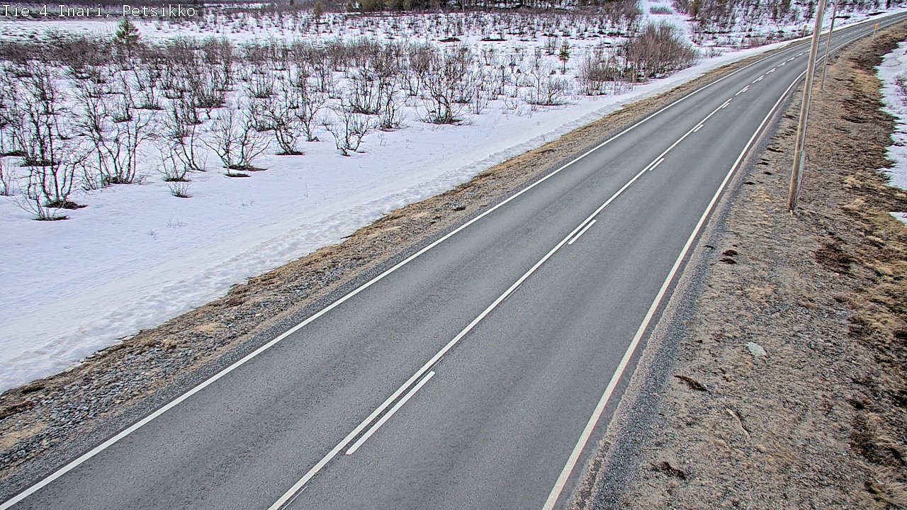 Weather Camera Image Road 4 Inari, Petsikko, Inari, Lappi