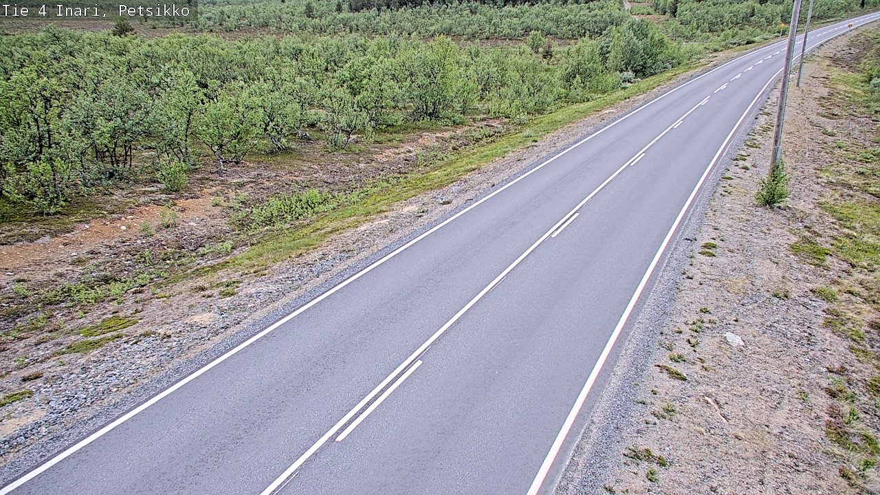 Kelikamerat Kuva Tie 4 Inari, Petsikko, Inari, Lappi