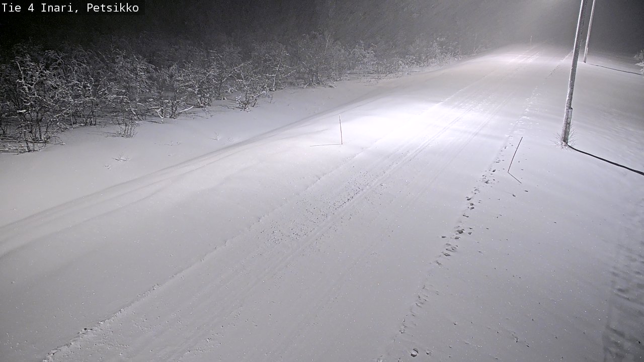 Weather Camera Image Väg 4 Enare, Petsikko, Inari, Lappi