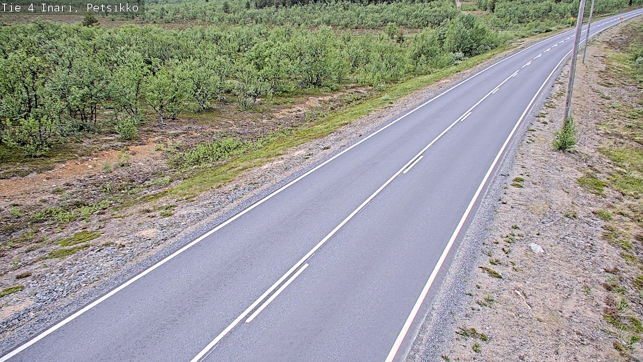 Kelikamerat Kuva Tie 4 Inari, Petsikko, Inari, Lappi