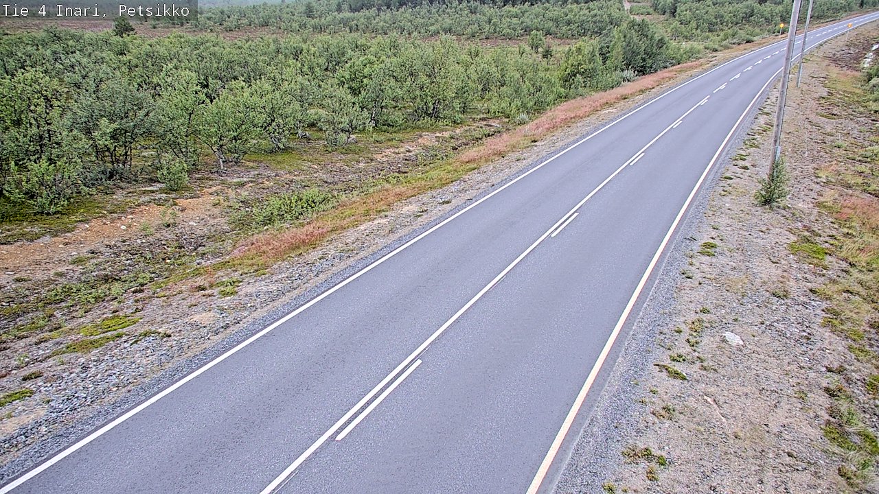 Kelikamerat Kuva Tie 4 Inari, Petsikko, Inari, Lappi
