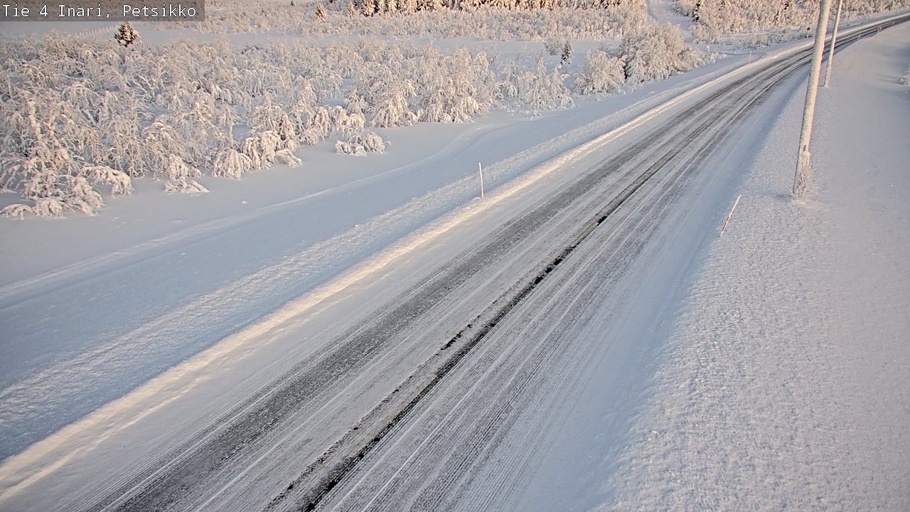 Kelikamerat Kuva Tie 4 Inari, Petsikko, Inari, Lappi