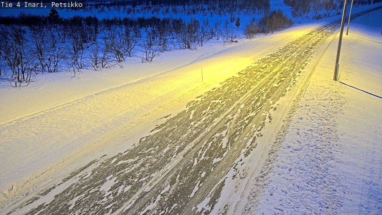 Kelikamerat Kuva Tie 4 Inari, Petsikko, Inari, Lappi