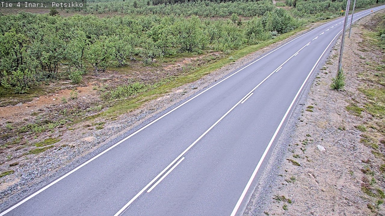 Kelikamerat Kuva Tie 4 Inari, Petsikko, Inari, Lappi