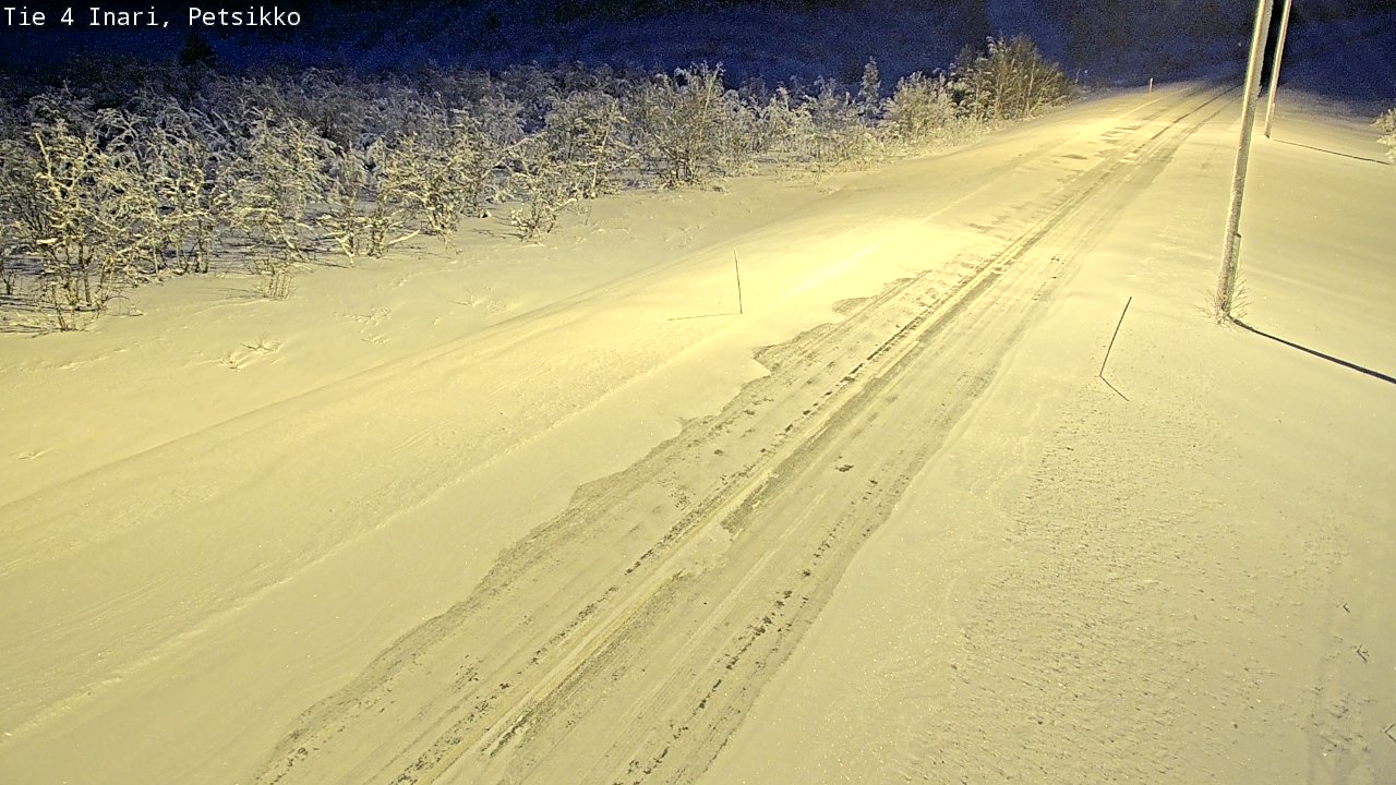 Kelikamerat Kuva Tie 4 Inari, Petsikko, Inari, Lappi