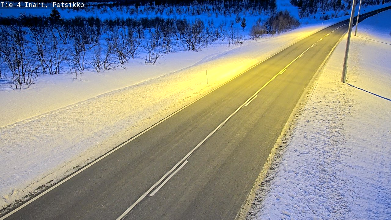 Kelikamerat Kuva Tie 4 Inari, Petsikko, Inari, Lappi