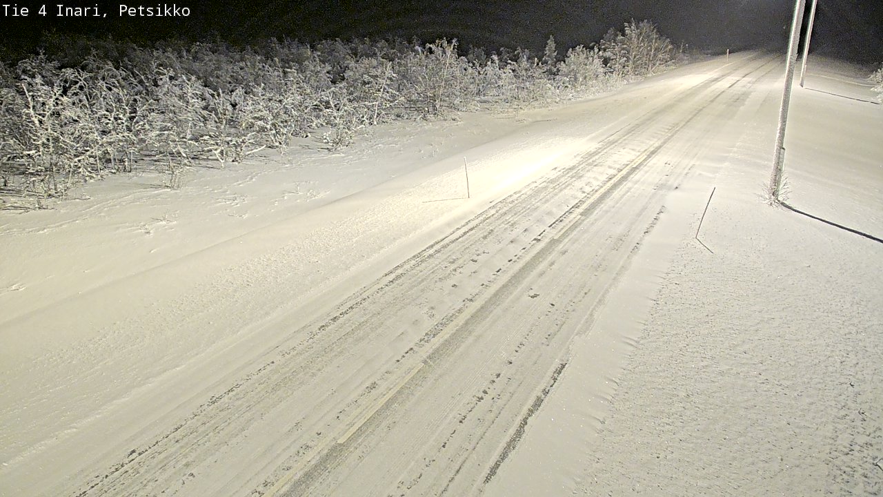 Kelikamerat Kuva Tie 4 Inari, Petsikko, Inari, Lappi