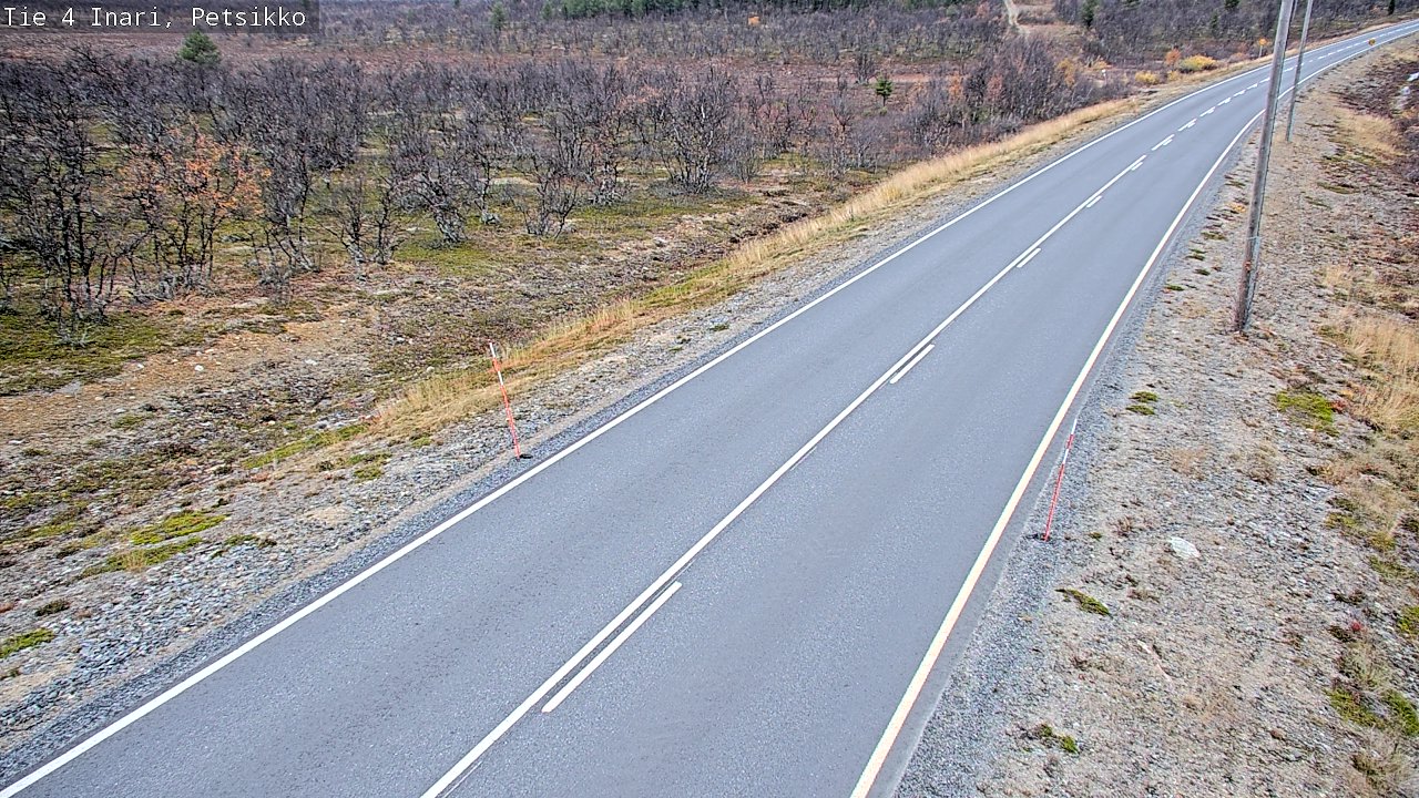 Kelikamerat Kuva Tie 4 Inari, Petsikko, Inari, Lappi