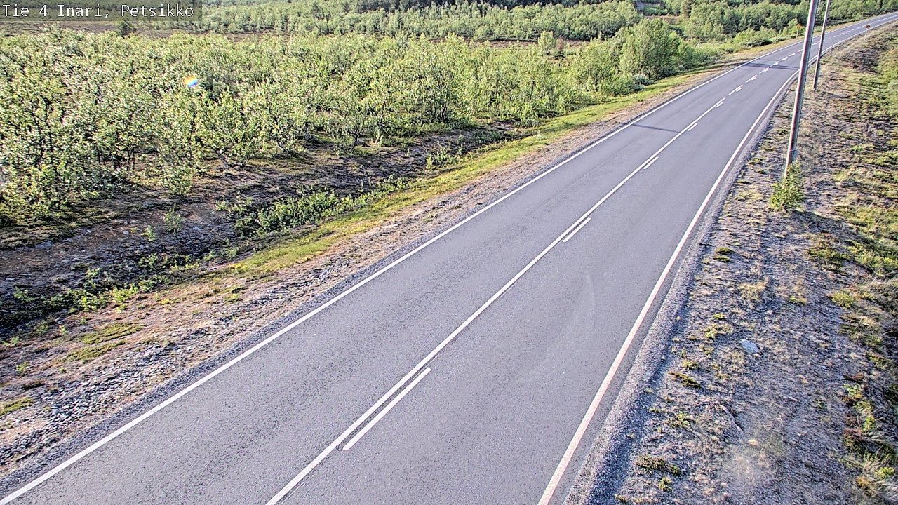 Kelikamerat Kuva Tie 4 Inari, Petsikko, Inari, Lappi