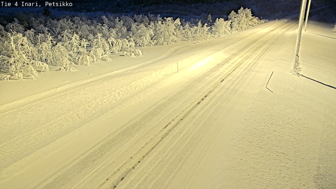 Kelikamerat Kuva Tie 4 Inari, Petsikko, Inari, Lappi