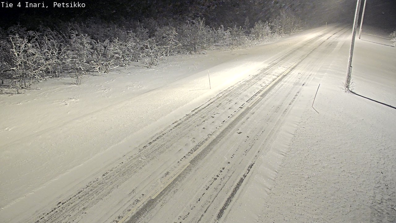 Kelikamerat Kuva Tie 4 Inari, Petsikko, Inari, Lappi