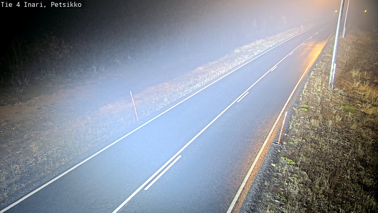 Kelikamerat Kuva Tie 4 Inari, Petsikko, Inari, Lappi