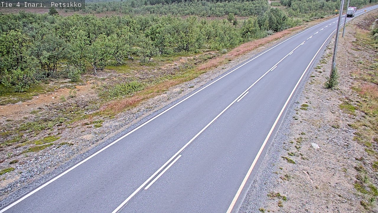 Weather Camera Image Road 4 Inari, Petsikko, Inari, Lappi