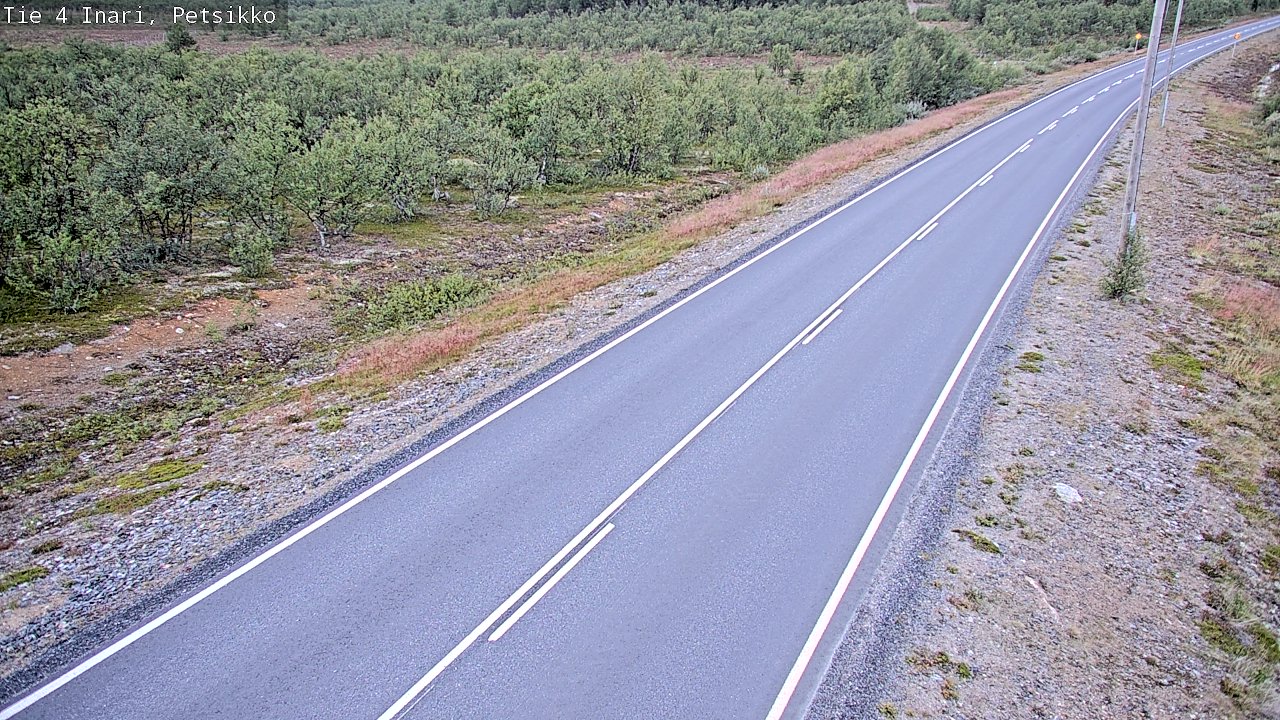 Kelikamerat Kuva Tie 4 Inari, Petsikko, Inari, Lappi