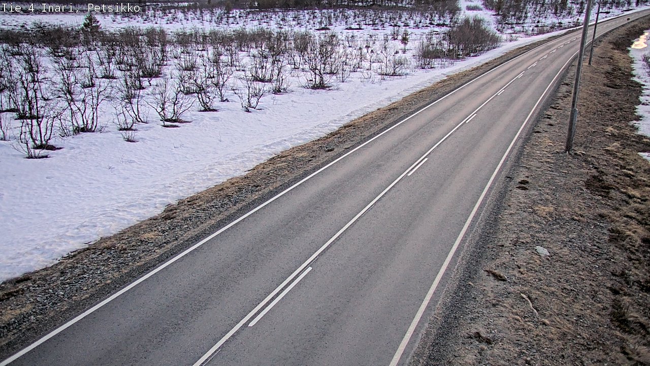 Kelikamerat Kuva Tie 4 Inari, Petsikko, Inari, Lappi