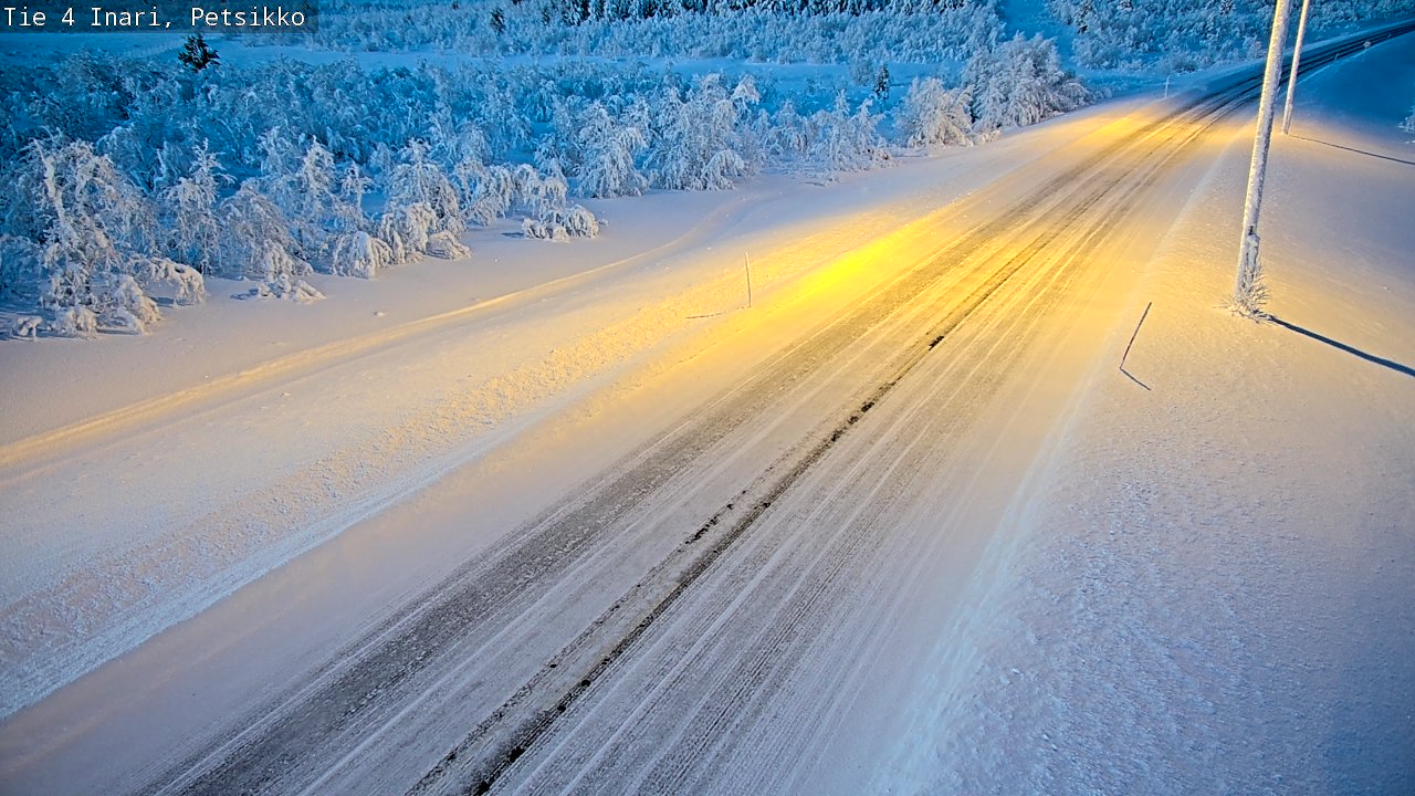 Kelikamerat Kuva Tie 4 Inari, Petsikko, Inari, Lappi