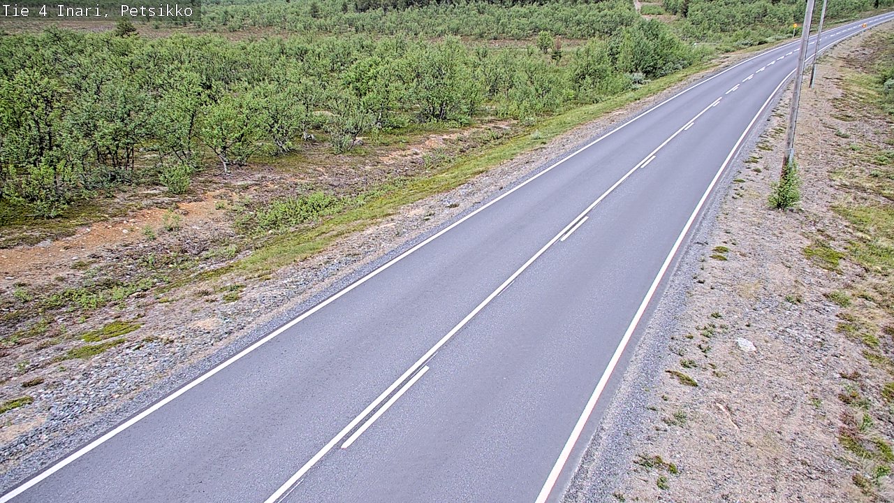 Kelikamerat Kuva Tie 4 Inari, Petsikko, Inari, Lappi