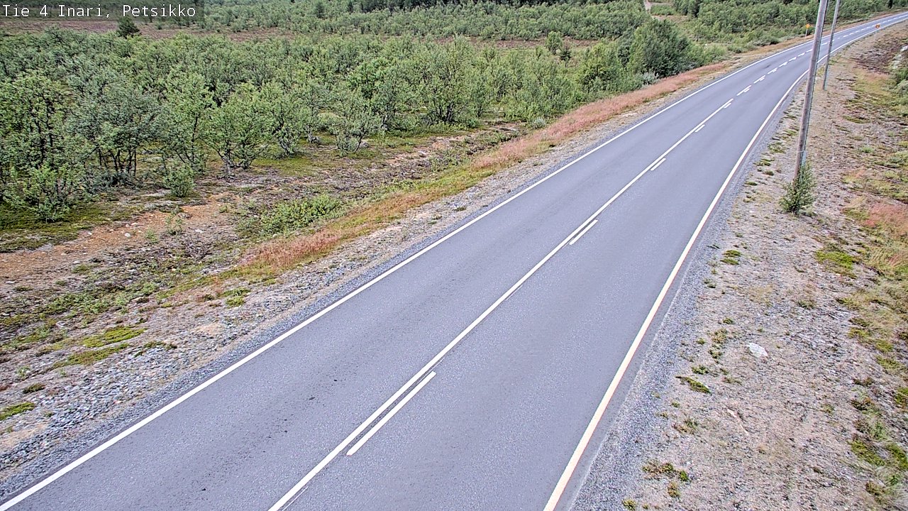 Kelikamerat Kuva Tie 4 Inari, Petsikko, Inari, Lappi